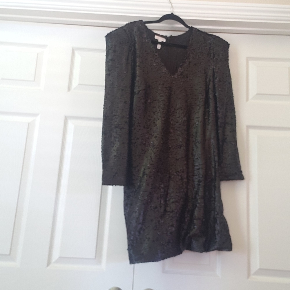 Black Sequence Dress